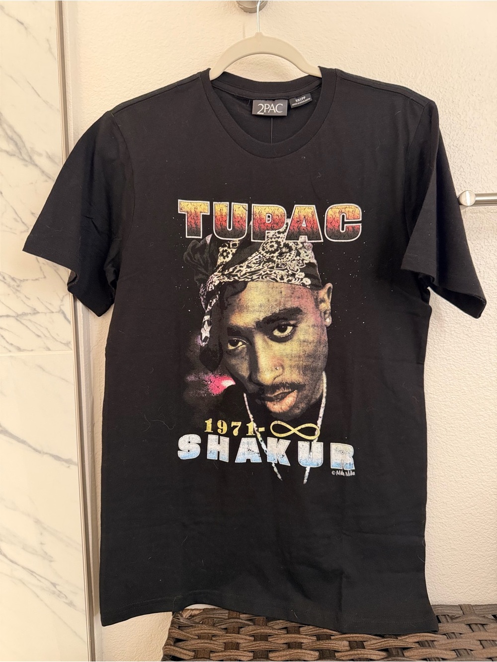 Cotton On Black Graphic Short Sleeve Tee